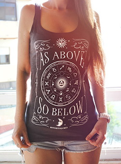 Zodiac Themed Tank Top
